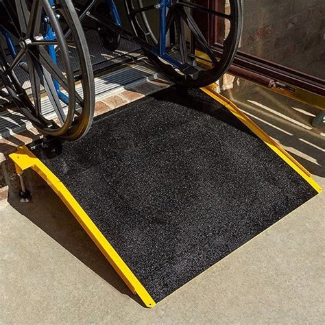 Ramp for wheelchair amazon - Ruedamann Threshold Ramp 2ft Wheelchair Ramp for Home,Steps,Stairs,Doorways,Non-Skid Surface Folding Ramp for Wheelchair (MR607M-2) Brand: Ruedamann 4.4 4.4 out of 5 stars 181 ratings